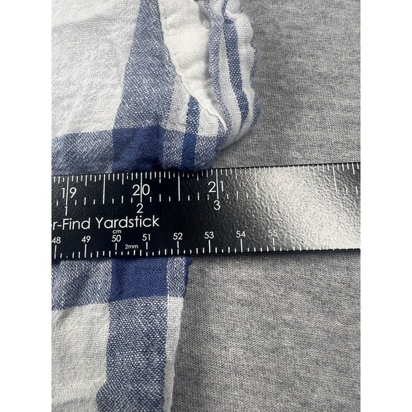 Rails Womens Sz L Amelie Tie Front Button Down Shirt in Lapis Coast Blue White - Picture 6 of 8